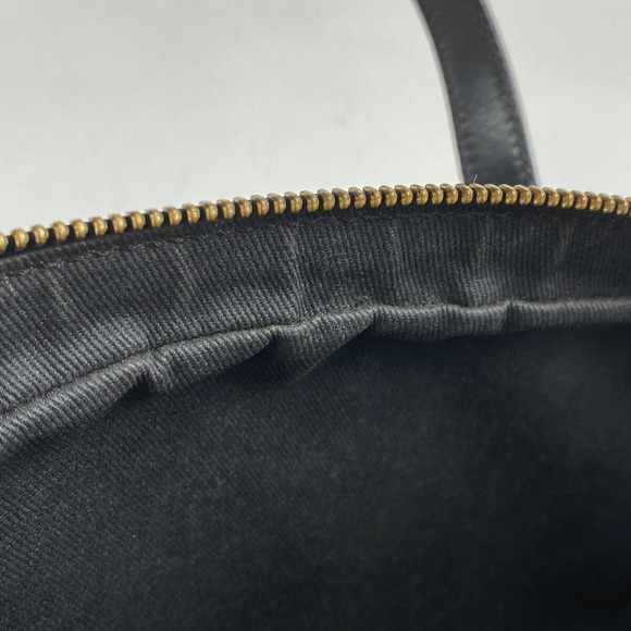 Celine Macadam Pattern Mini All Over Canvas Handbag Black Brown - Picture 5 of 6